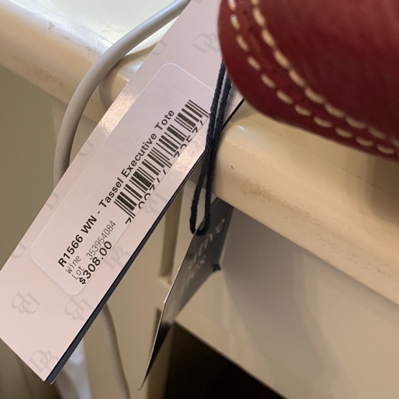 Dooney & Bourke Burgundy Tote Bag - Picture 13 of 13